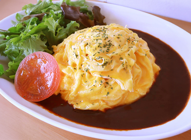 太陽のオムライス デミグラス