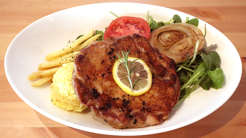 グリルチキンプレート