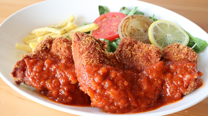 チキンカツレツプレート